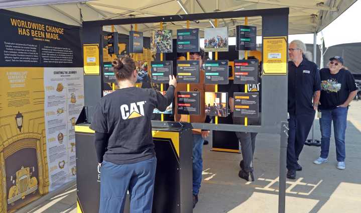Caterpillar celebrates 100 years with mobile museum