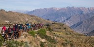 Arequipa: Cierran vía al Mirador de la Cruz del Cóndor por hundimiento de la carretera