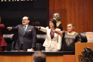Rinde protesta la nueva Mesa Directiva del Senado con Mariela Gutiérrez como secretaria