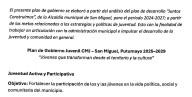 AICO Lanza Plan de Gobierno Juvenil para San Miguel con Enfoque Territorial y Cultural