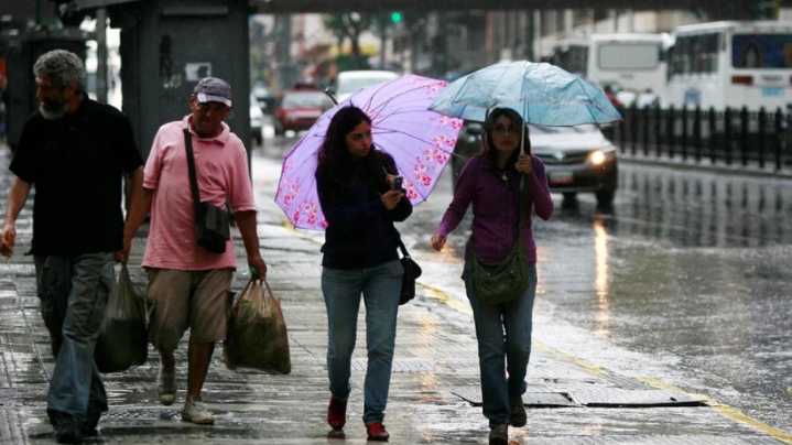 Inameh prevé nubosidad parcial y lluvias para este jueves en varias regiones del país