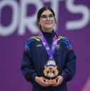 La vallecaucana Nicoll Castellanos conquista el subcampeonato en trampolín individual -