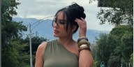Andrea Valdiri se le fue encima a su novio por elogios que recibió tras publicar fotos de su cuerpo: “Cóbrele a su marido a diario”