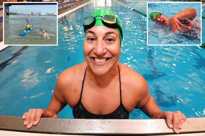 Fleur Sohtz to become first female NYC native to complete open water swim Triple Crown