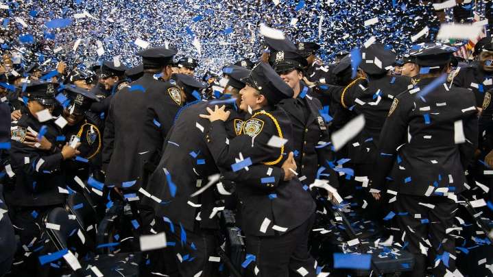 Large NYPD academy class a sign of resurgence, Commissioner Jessica Tisch tells recruits