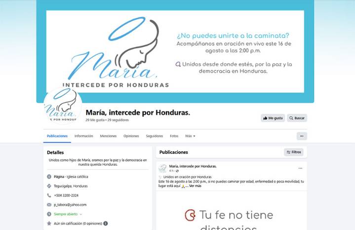 Habilitan plataformas digitales para quienes no puedan asistir a caminata de iglesias
