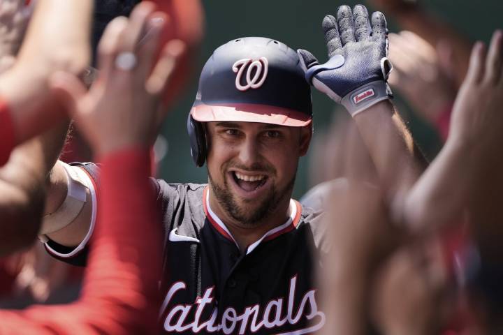 Nationals designate 1B Nathaniel Lowe for assignment and reinstate OF Dylan Crews from the 60