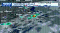 Weather today: Scattered storms, live radar