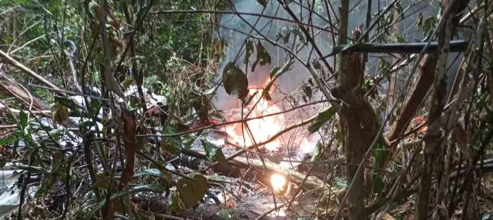 Cuatro muertos tras accidente aéreo en Vaupés: Cessna 206 se estrelló en zona indígena