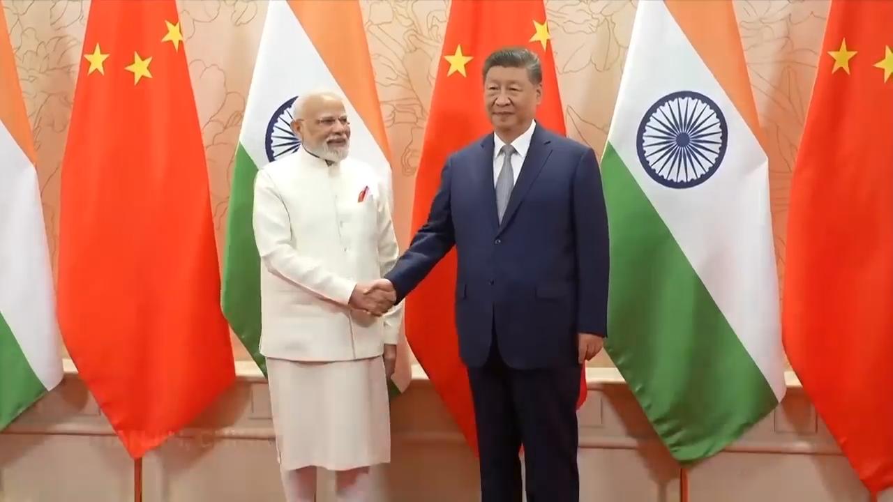 Modi meets Xi as China and India seek to rebuild ties