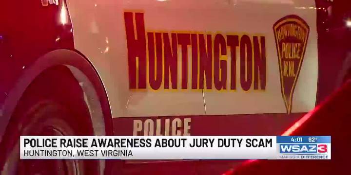 Huntington Police Department raises awareness about jury duty scam