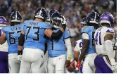 Titans beat Vikings 23-13 to wrap preseason