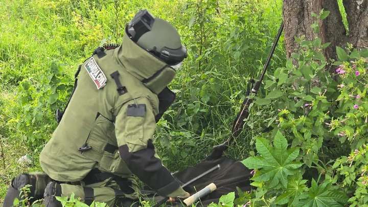 Desactivados más de dos mil artefactos explosivos en Apatzingán