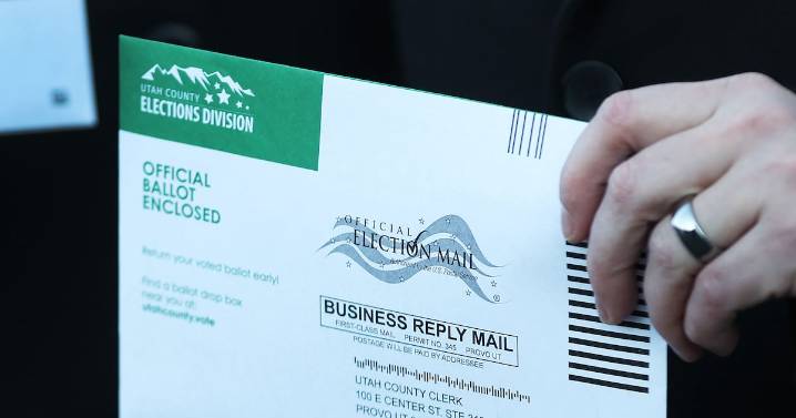 Sen. Mike Lee joins Trump's calls to eliminate mail