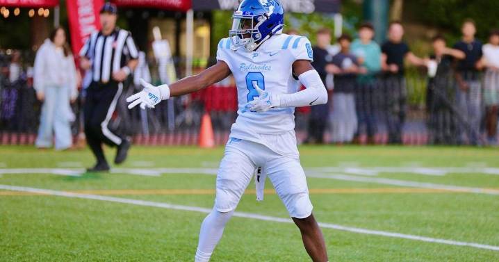 Demare Dezeurn has four scoring catches in Palisades' narrow win over Harvard