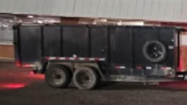 Augusta landscaper offers $500 for stolen trailer's return