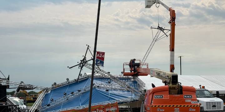 Storm causes damage ahead of final day at Lancaster County Super Fair