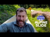 Flying Down Ski Slopes During the Summer