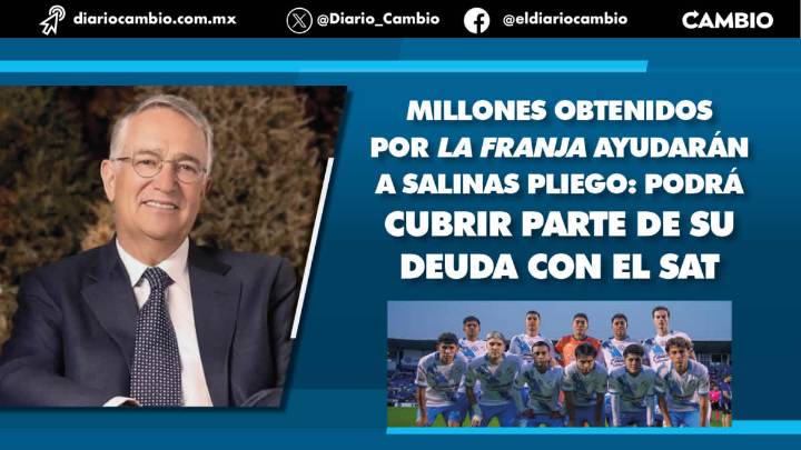 Le caen del cielo 4 milloncitos al Tío Richi por la calificación del Club Puebla en Leagues Cup (para pagar multas)