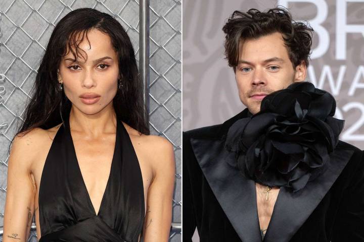 Zoë Kravitz and Harry Styles Spotted Kissing in London (Source)