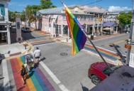 Florida cities race to save rainbow crosswalks as state's removal looms