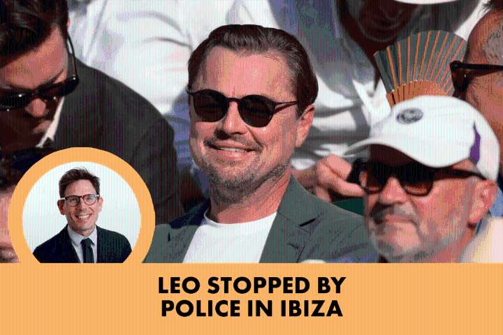 Leonardo DiCaprio stopped and searched by police in Ibiza — and they didn’t even recognize him