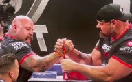Brian Shaw Beats Brandon Allen to Claim Second Arm Wrestling Victory at 2025 Strongest Arm On Earth