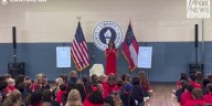 Second lady Usha Vance visits with schoolchildren in Canton, Georgia, emphasizes importance of reading