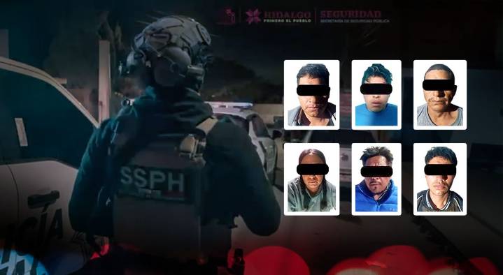 Seis narcos capturados y 29 perros salvados del horror en la región de Tula
