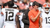 Kevin Stefanski addresses Shedeur Sanders sideline conversation, why Browns chose Tyler Huntley in 2