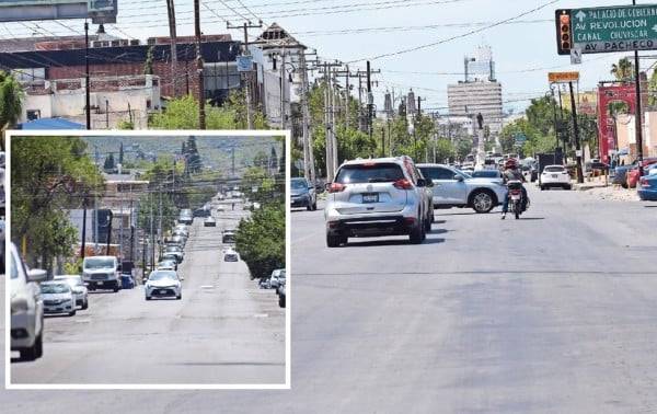 Despintadas, las principales calles y avenidas de la capital