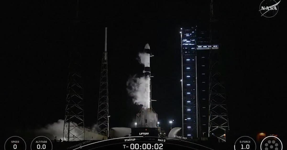 SpaceX resupply mission takes off for the International Space Station