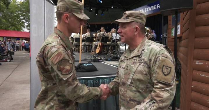 Veterans and active service members saluted at the Minnesota State Fair