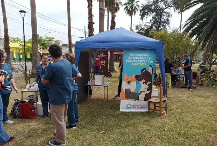 Vacunación y desparasitación de mascotas este jueves en el barrio Nalá