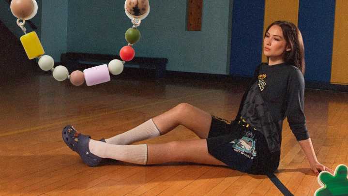 Crocs launch: 'Summer I Turned Pretty' star models new Crocs clogs