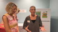 Why did a 'Wellness Market' open at children's clinic in North Port?