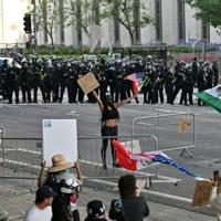 Excessive force used against LA protesters: rights group