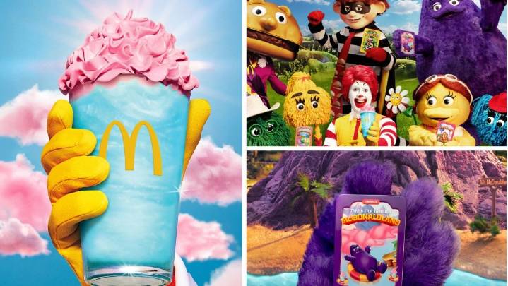 McDonald's Nostalgic New Meal Features a Pretty Yet Ominous Mystery Shake