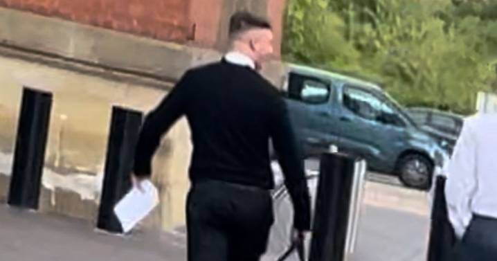 Submarine apprentice's car struck and then reversed over man leaving him with 15 pins in pelvis