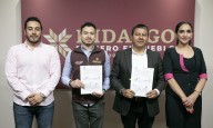 Despacho del Gobernador y TEEH firman acuerdo para impulsar profesionalización de servidores públicos