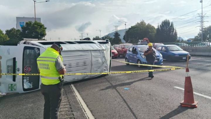Mortal volcadura en la México