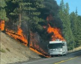 Motorhome Sparks Wildfire That Closes Blewett Pass