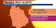 Hot, humid, and rainy for some through today!