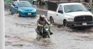 Lluvias intensas dejan más baches e inundaciones en la GAM
