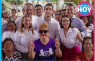 Jornada de donación en Cancún beneficia a adultos mayores del distrito 6