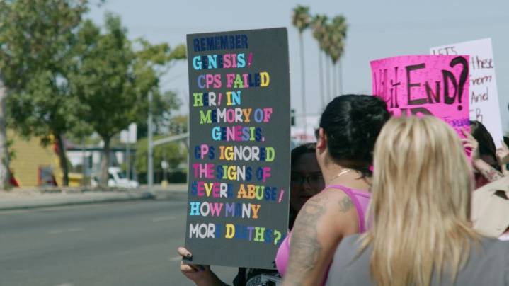 Protesters demand answers from CPS in the death of Genesis Mata