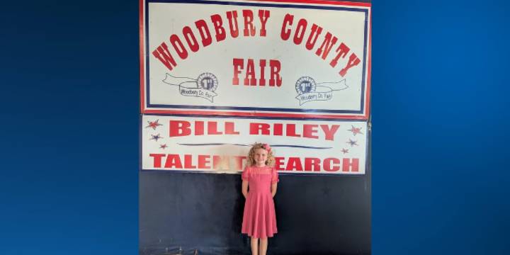 Sioux City fourth grader crowned champion at Iowa State Fair talent search