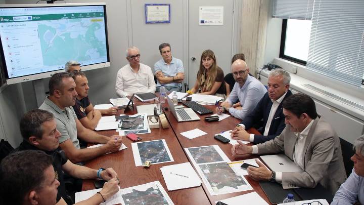 La Junta habla de "terrorismo ambiental coordinado" en el incendio de Las Médulas