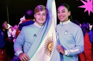 Paulina Barreiro fue la abanderada en el cierre de los Panamericanos Junior