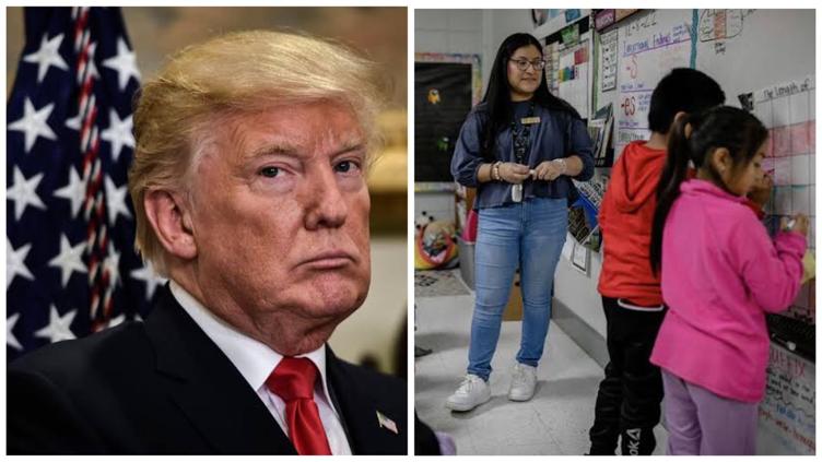 Trump planea decretar el inglés como idioma oficial de EE.UU.